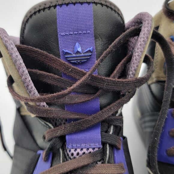 Adidas C10 C77116 Gray & Purple Basketball Shoes Sneakers Mens Size 11 main image 8
